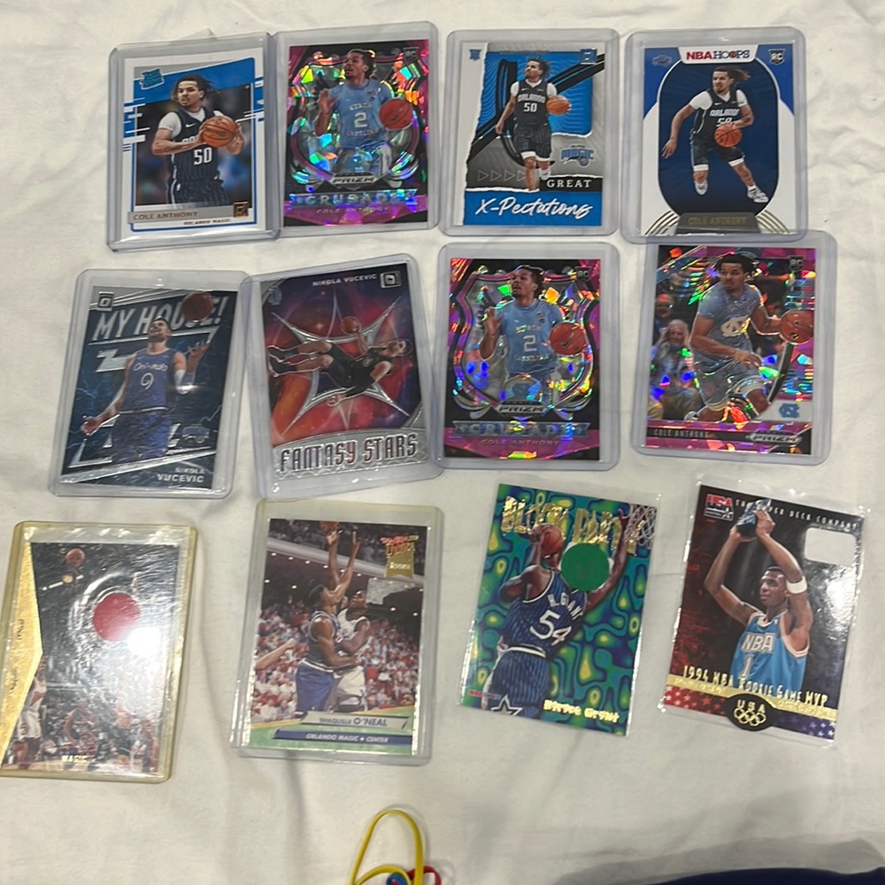 Nba lot includes tons rookies and SHAQ